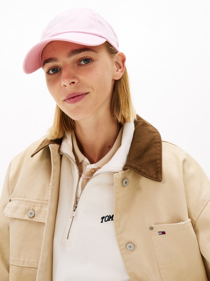 Tommy Jeans Baseball Cap TJW SCRIPT LOGO Regular fit mit festem Schirm – Bild 2 von 4