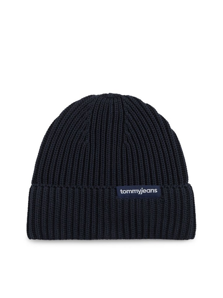 Tommy Jeans Beanie LINEAR LOGO BEANIE Regular fit mit Markenlabel – Bild 2 von 4