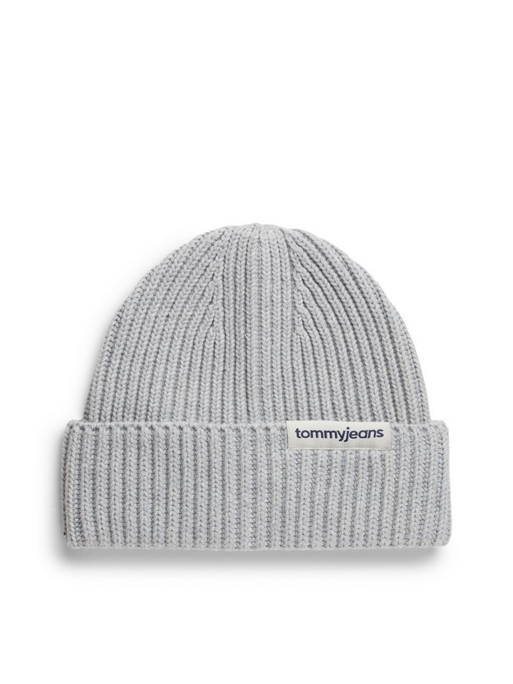 Tommy Jeans Beanie LINEAR LOGO BEANIE Regular fit mit Markenlabel – Bild 2 von 4