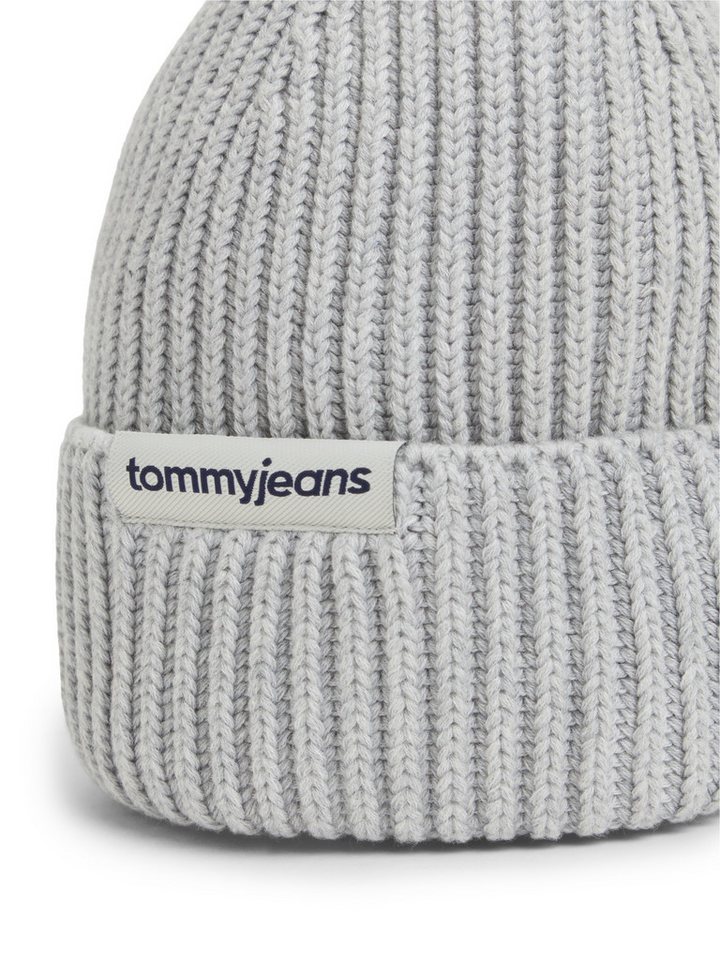 Tommy Jeans Beanie LINEAR LOGO BEANIE Regular fit mit Markenlabel – Bild 4 von 4