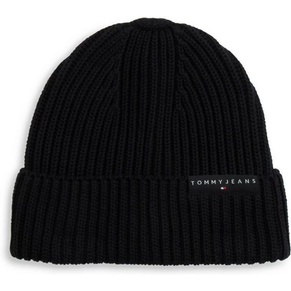 Tommy Jeans Beanie LINEAR LOGO BEANIE Regular fit mit Markenlabel