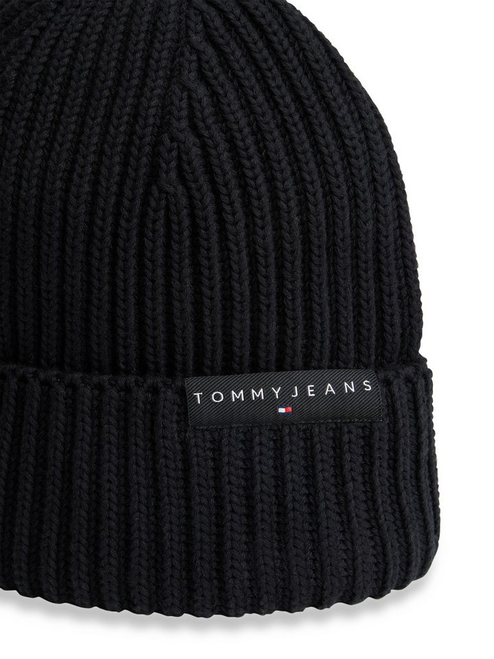 Tommy Jeans Beanie LINEAR LOGO BEANIE Regular fit mit Markenlabel – Bild 3 von 3