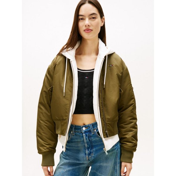 Tommy Jeans Bomberjacke TJW ESSENTIAL BOMBER JACKET Mit Reißverschlusstaschen an den Ärmeln