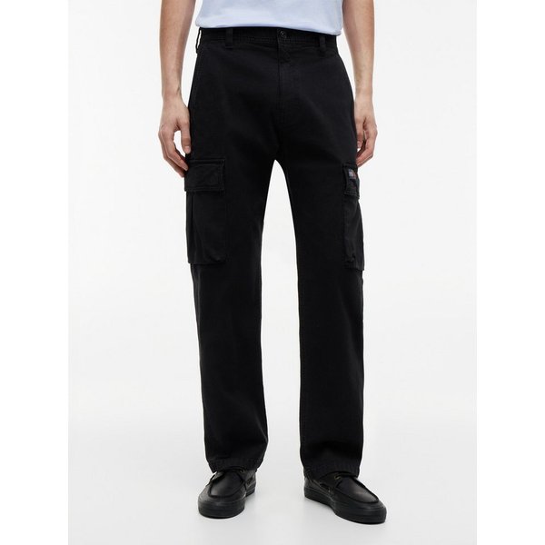 Tommy Jeans Cargohose CANVAS CARGO PANT Regular fit mit Cargotaschen