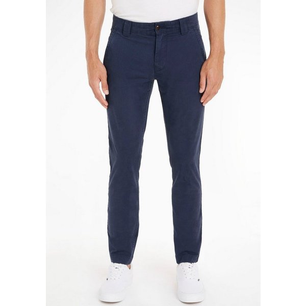 Tommy Jeans Chinohose TJM SCANTON mit Markenlabel