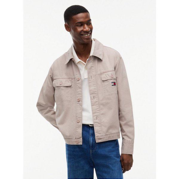 Tommy Jeans Hemdjacke ESSENTIAL OVERSHIRT Regular fit mit Brusttaschen