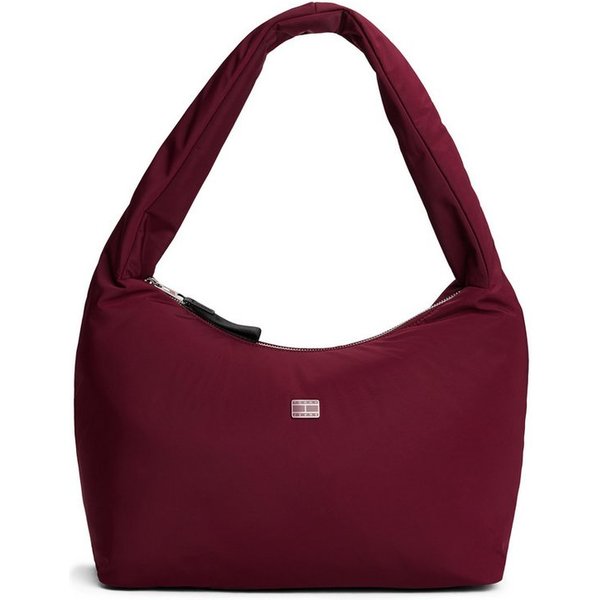 Tommy Jeans Hobo TJW URBAN NYLON HOBO, Damen Schultertasche, Minibag mit wertigem Logo-Emblem
