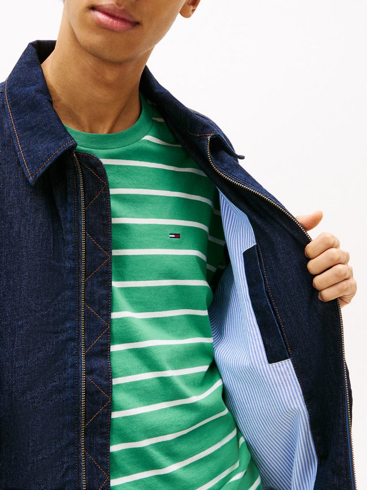 Tommy Jeans Jeansjacke CHAMBRAY HARRINGTON Regular fit mit Klappentaschen – Bild 2 von 5