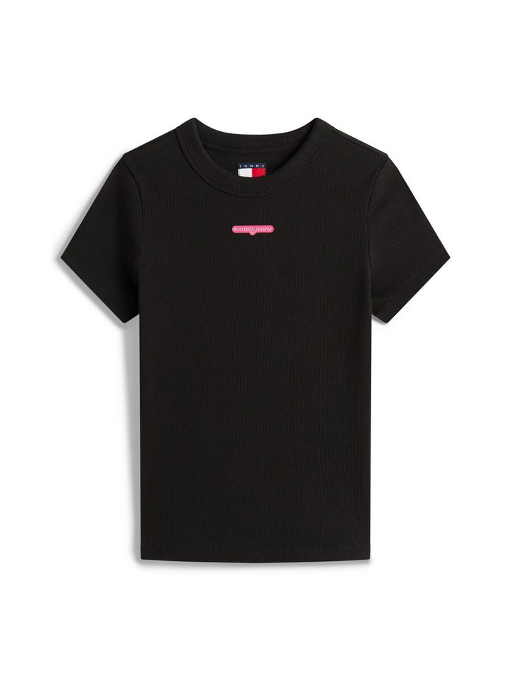 Tommy Jeans Kurzarmshirt TJW SLIM SCRIPT LABEL SS TEE EXT – Bild 3 von 4