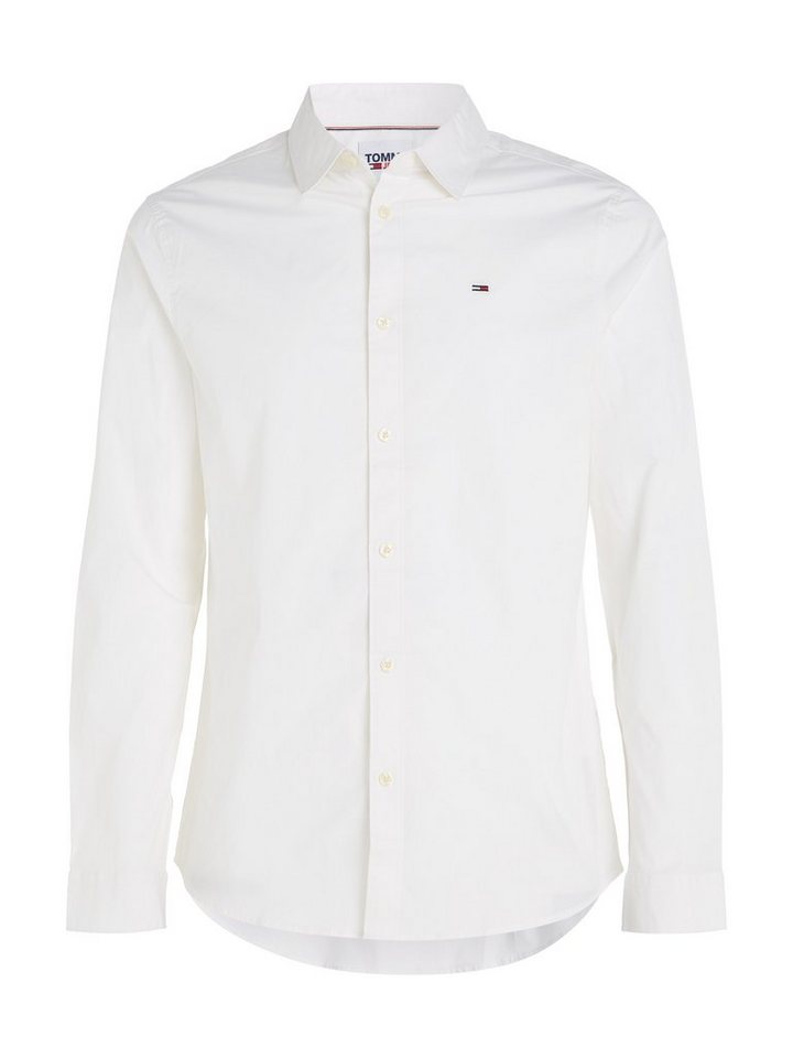 Tommy Jeans Langarmhemd Sabim Stretch Shirt Stretch Hemd, Premium, Slim Fit, mit Elasthan – Bild 4 von 5