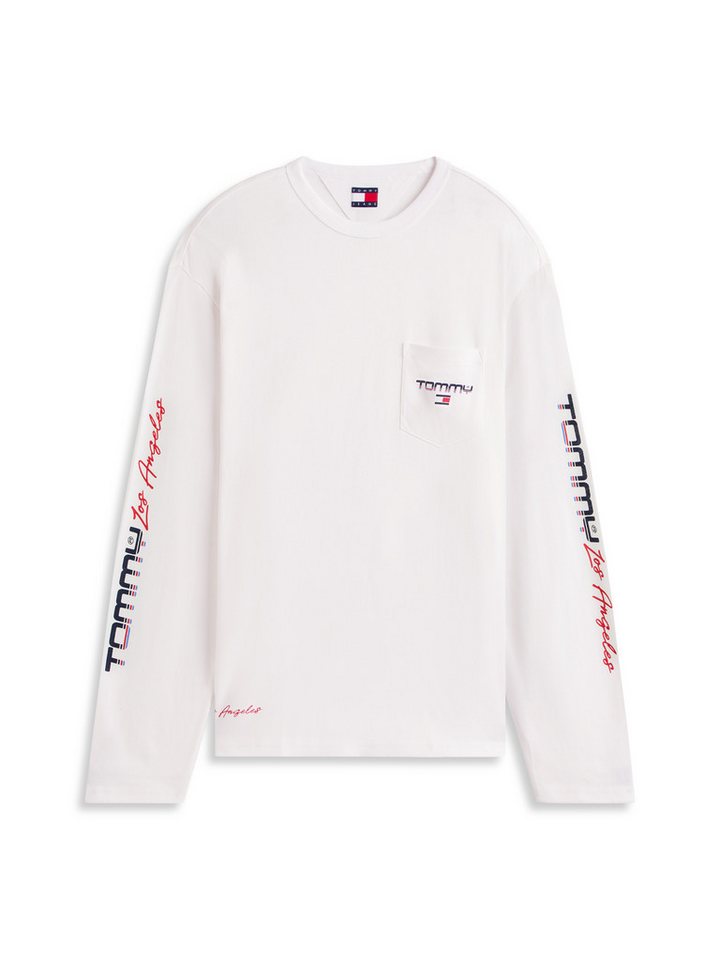 Tommy Jeans Langarmshirt RELAXED FIT mit Print – Bild 4 von 5