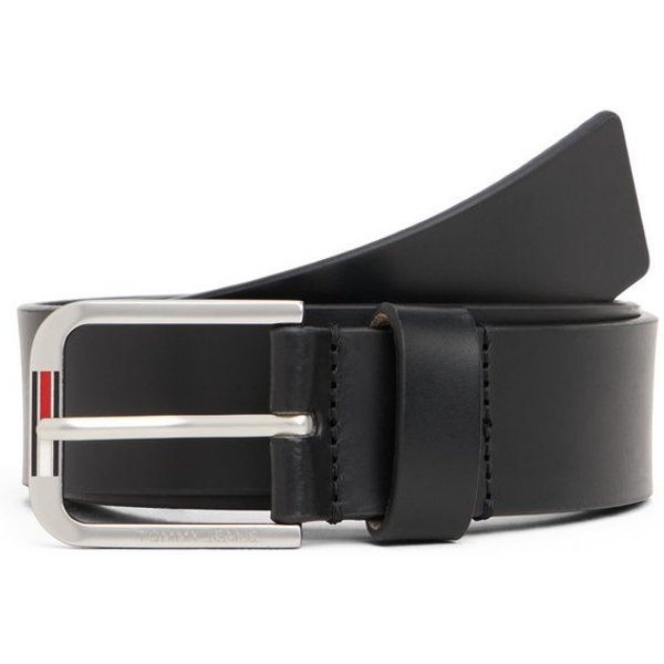 Tommy Jeans Ledergürtel TJM AUSTIN 3,5 cm breit 3,5 cm, glattes Finish, quadratische Schnalle
