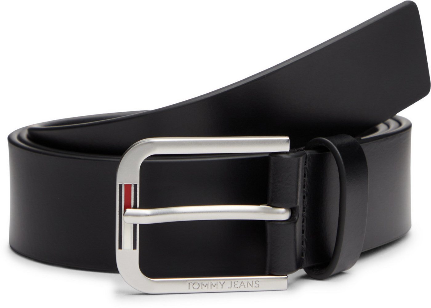 Tommy Jeans Ledergürtel TJM AUSTIN 3,5 cm breit 3,5 cm, glattes Finish, quadratische Schnalle – Bild 3 von 5