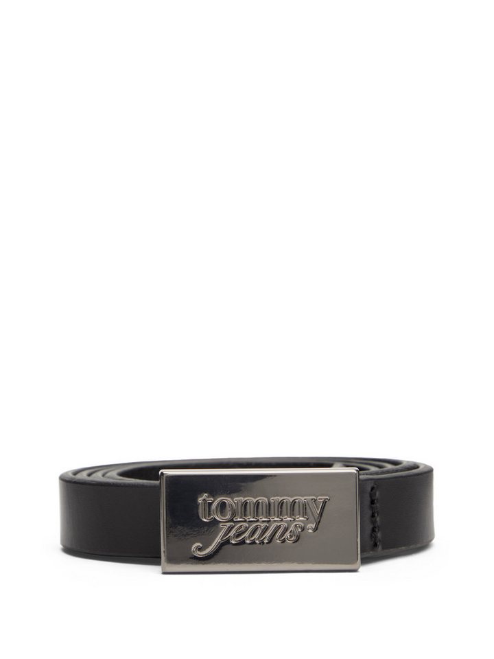 Tommy Jeans Ledergürtel TJW SCRIPT PLAQUE Breite 2 cm – Bild 2 von 5