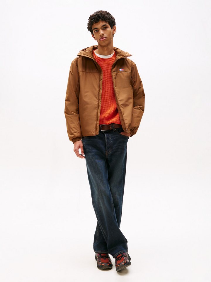 Tommy Jeans Outdoorjacke Freizeitjacke, Übergangsjacke, Regular Fit, Kapuze – Bild 3 von 5