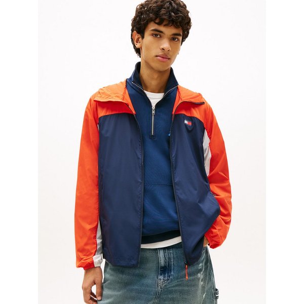 Tommy Jeans Outdoorjacke TJM OUTDOOR SHELL Windsheeter Windjacke Packable Fahrradjacke Regular fit mit Kapuze