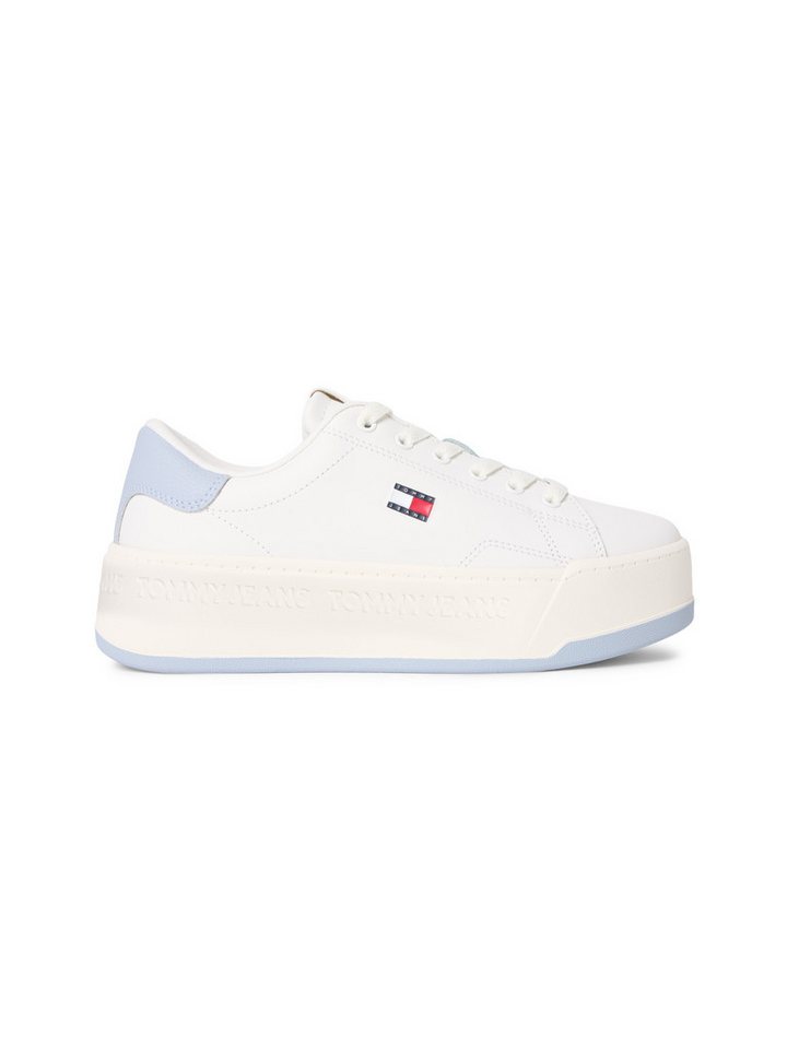Tommy Jeans PLATFORM LOGO SNEAKER Plateausneaker Schnürschuh, Halbschuh, Freizeitschuh mit seitlicher Logoflag – Bild 4 von 5