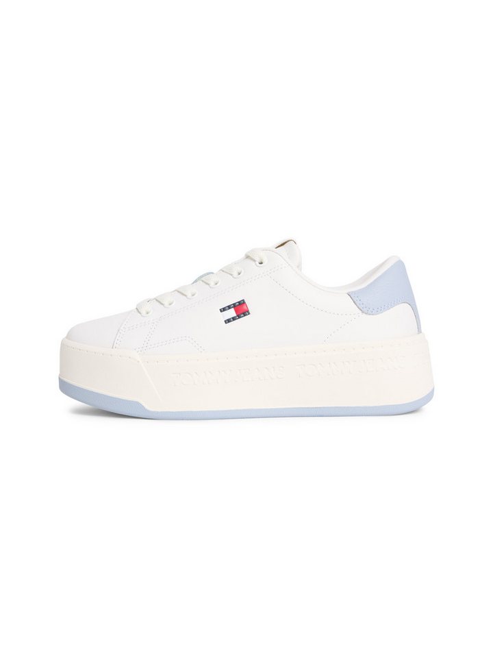 Tommy Jeans PLATFORM LOGO SNEAKER Plateausneaker Schnürschuh, Halbschuh, Freizeitschuh mit seitlicher Logoflag – Bild 5 von 5