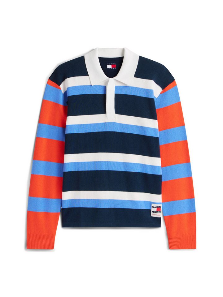 Tommy Jeans Polokragenpullover REGULAR RUGBY Regular fit mit Polokragen – Bild 4 von 5