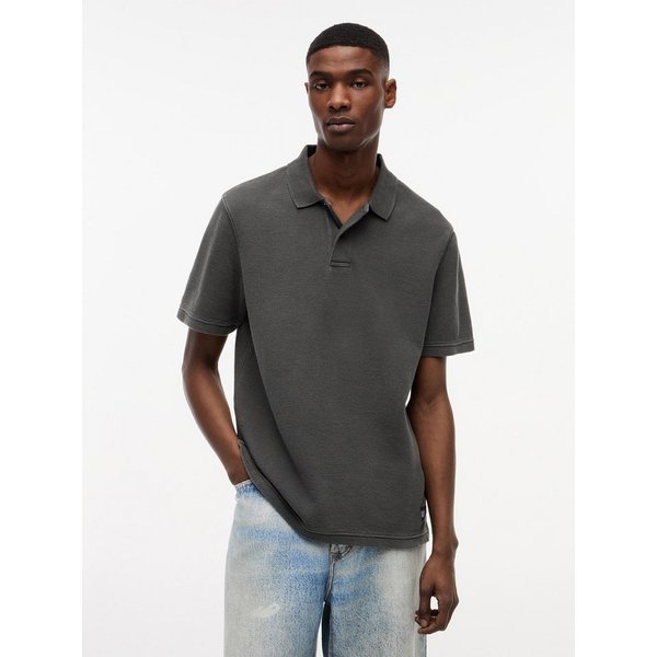 Tommy Jeans Poloshirt TJM REGULAR WASHED WAFFLE