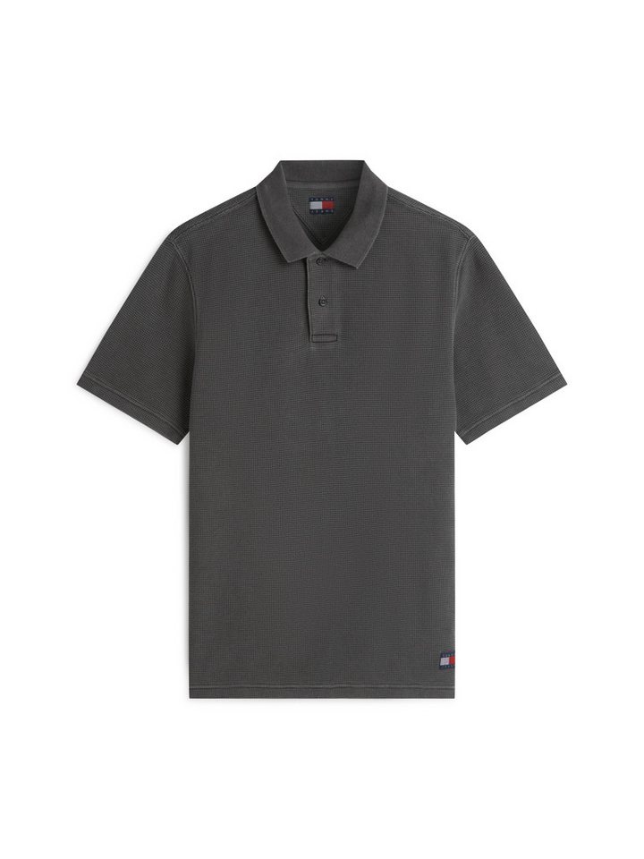 Tommy Jeans Poloshirt TJM REGULAR WASHED WAFFLE – Bild 4 von 5