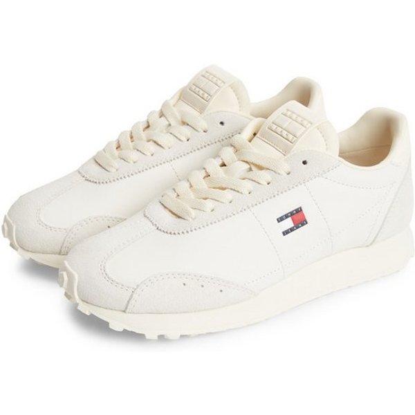 Tommy Jeans RETRO RUNNER ARCHIVE LTR Sneaker Freizeitschuh, Halbschuh, Schnürschuh im Retro-Look