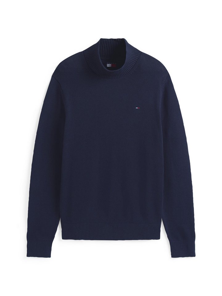 Tommy Jeans Rollkragenpullover TJM SLIM FIT ROLL NECK mit Mock Neck, Strickpullover 100% Baumwolle Pflegeleicht – Bild 4 von 5