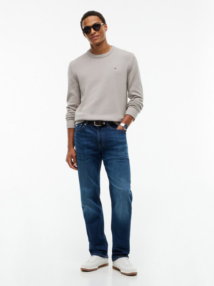 Tommy Jeans Rundhalspullover Slim fit mit Rundhalsausschnitt – Bild 4 von 5
