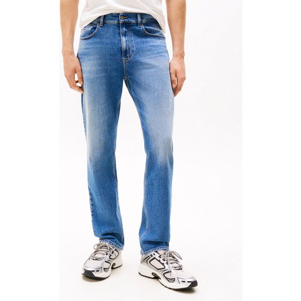 Tommy Jeans Slim-fit-Jeans Ryan Regular Slim Straight Slim‑Straight‑Jeans aus hochwertigem Denim regulärer Leibhöhe