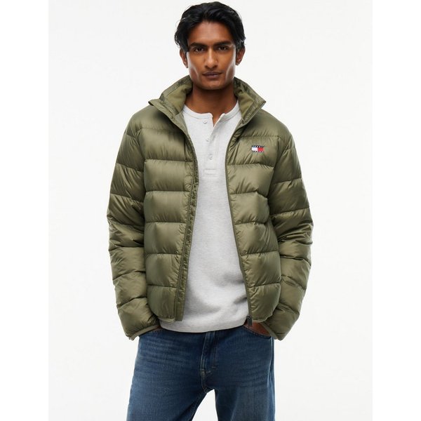 Tommy Jeans Steppjacke LIGHT DOWN PACKBL JACKET Regular fit mit Stehkragen, mit Daunenfüllung