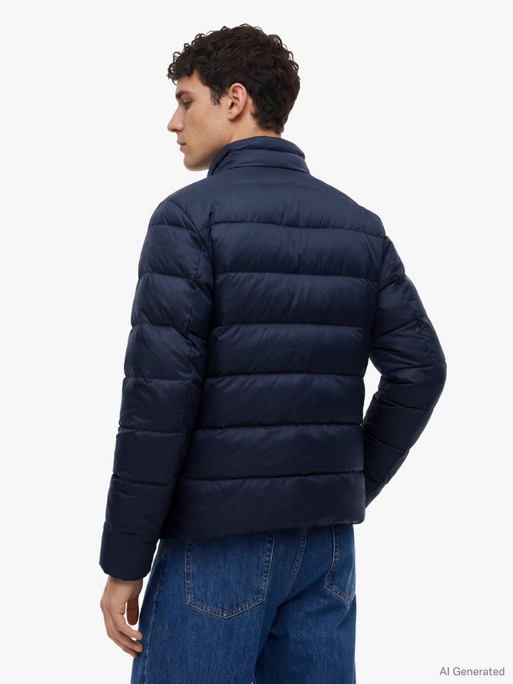 Tommy Jeans Steppjacke LIGHT DOWN PACKBL JACKET Regular fit mit Stehkragen, mit Daunenfüllung – Bild 3 von 5