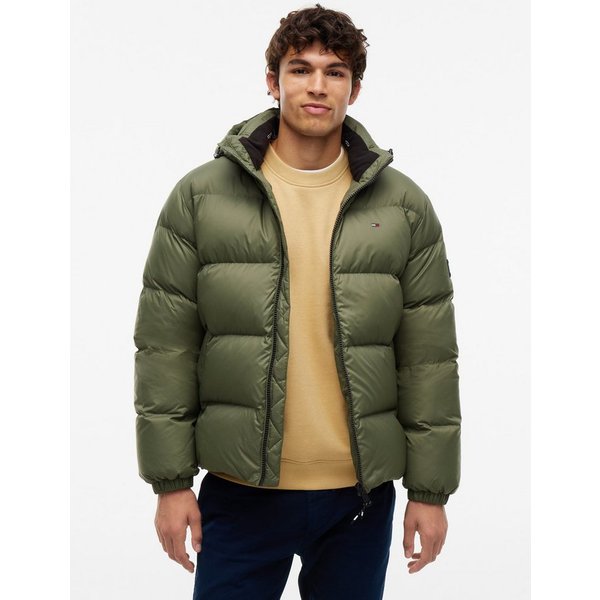 Tommy Jeans Steppjacke TJM ESSENTIAL DOWN JACKET EXT Winterjacke Outdoorjacke Gefüttert 2 in 1 Jacke abnehmbare Kapuze