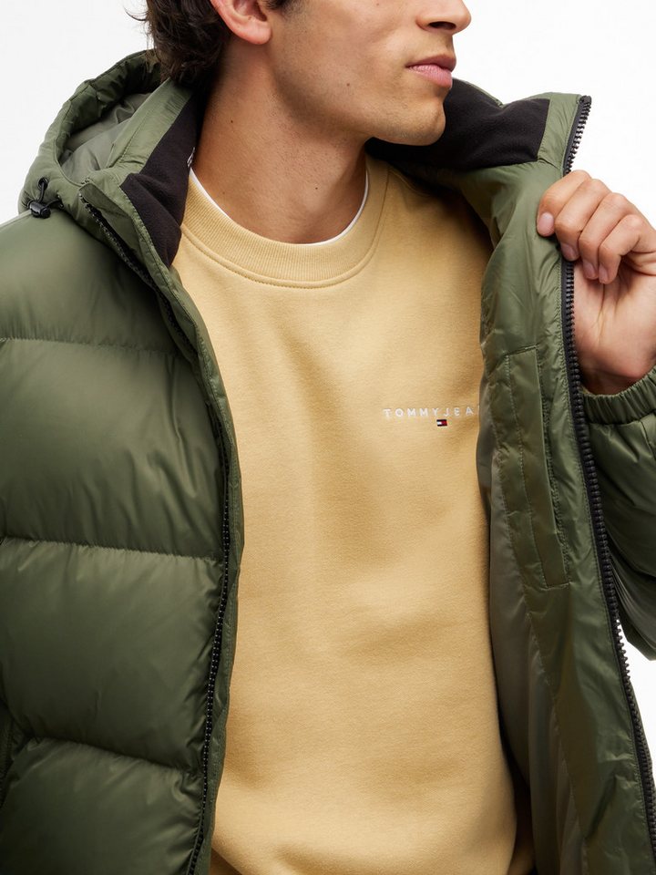Tommy Jeans Steppjacke TJM ESSENTIAL DOWN JACKET EXT Winterjacke Outdoorjacke Gefüttert 2 in 1 Jacke abnehmbare Kapuze – Bild 3 von 5