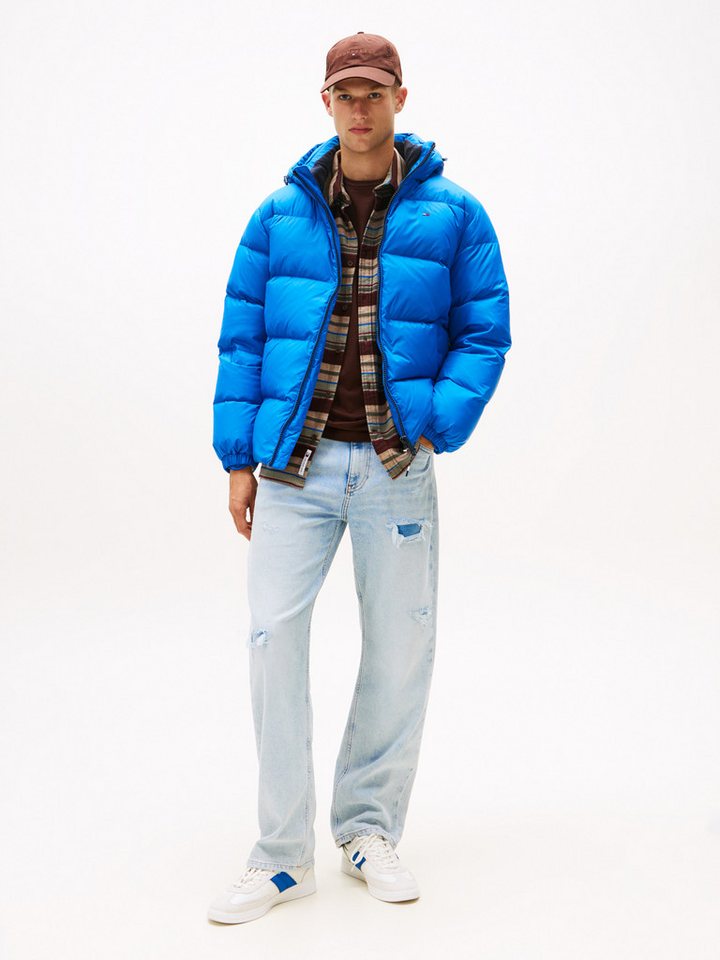 Tommy Jeans Steppjacke TJM ESSENTIAL DOWN JACKET EXT Winterjacke Outdoorjacke Gefüttert 2 in 1 Jacke abnehmbare Kapuze – Bild 3 von 5