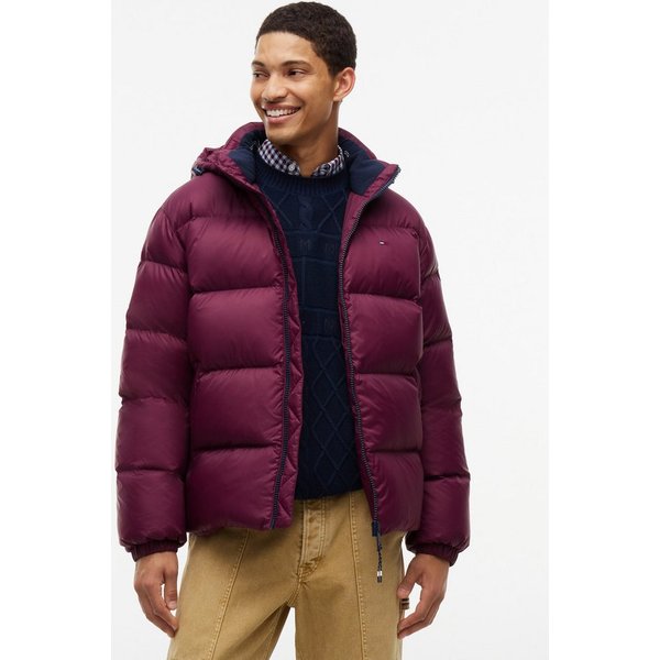 Tommy Jeans Steppjacke TJM ESSENTIAL DOWN JACKET EXT Winterjacke Outdoorjacke Gefüttert 2 in 1 Jacke abnehmbare Kapuze