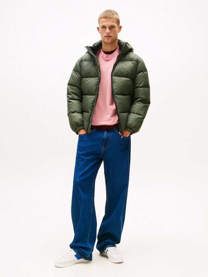 Tommy Jeans Steppjacke TJM ESSENTIAL DOWN JACKET EXT Winterjacke Outdoorjacke Gefüttert 2 in 1 Jacke abnehmbare Kapuze – Bild 3 von 5