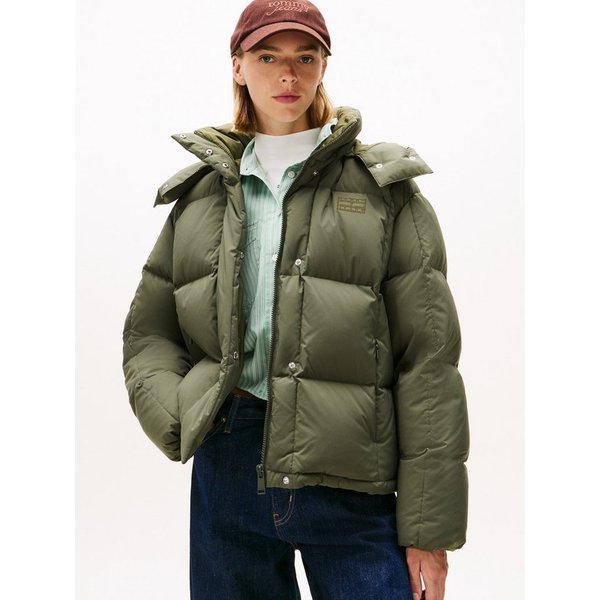 Tommy Jeans Steppjacke TJW ALASKA GRID DOWN JACKET EXT
