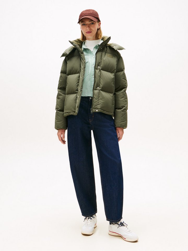 Tommy Jeans Steppjacke TJW ALASKA GRID DOWN JACKET EXT – Bild 3 von 5