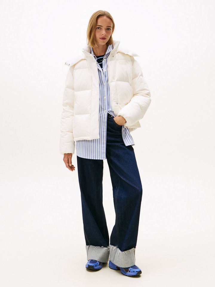Tommy Jeans Steppjacke TJW ALASKA GRID DOWN JACKET EXT – Bild 3 von 5