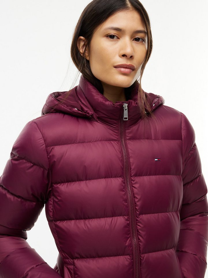 Tommy Jeans Steppjacke TJW BASIC HOODED DOWN JACKET EXT Kunstfaser – Bild 2 von 5