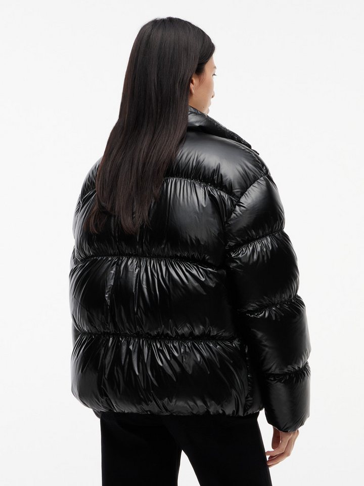 Tommy Jeans Steppjacke TJW HIGH NECK SHINY PUFFER DOWN Kunstfaser – Bild 4 von 5