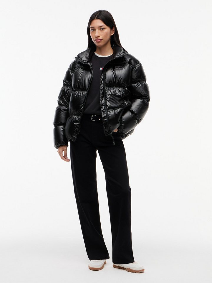 Tommy Jeans Steppjacke TJW HIGH NECK SHINY PUFFER DOWN Kunstfaser – Bild 5 von 5
