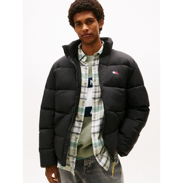 Tommy Jeans Steppjacke VAIL PUFFER Winterjacke Pufferjacket Regular fit mit Rundhalsausschnitt