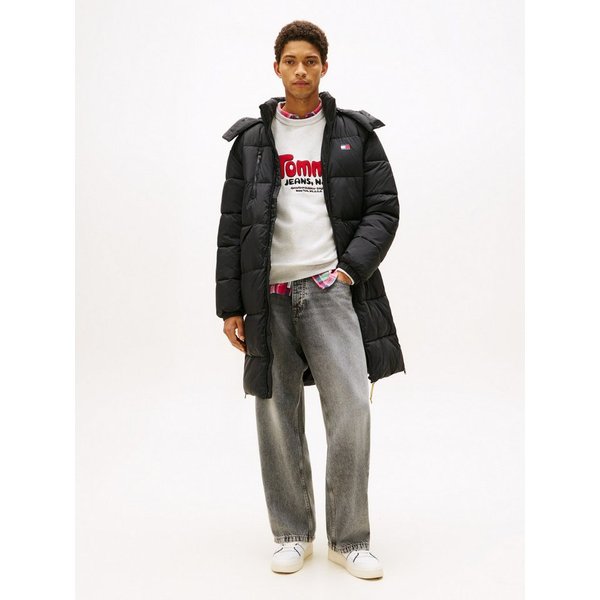 Tommy Jeans Steppmantel VAIL MAXI PARKA Regular fit mit abnehmbarer Kapuze