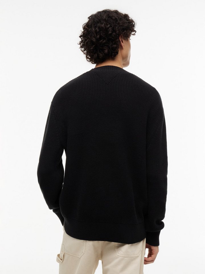 Tommy Jeans Strickpullover TJM REGULAR BADGE SWEATER – Bild 2 von 5