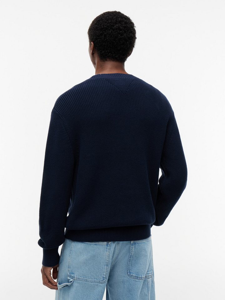Tommy Jeans Strickpullover TJM REGULAR BADGE SWEATER – Bild 2 von 5