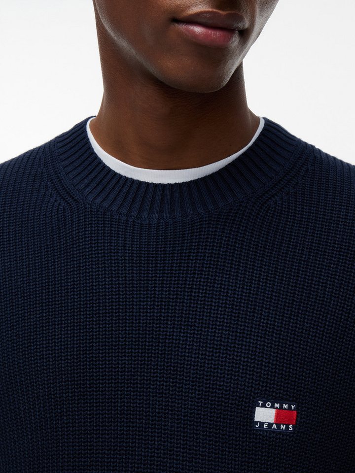 Tommy Jeans Strickpullover TJM REGULAR BADGE SWEATER – Bild 3 von 5