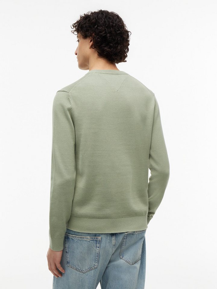 Tommy Jeans Strickpullover TJM SLIM FIT LIGHT SWEATER Slim fit mit Rundhalsausschnitt – Bild 2 von 5