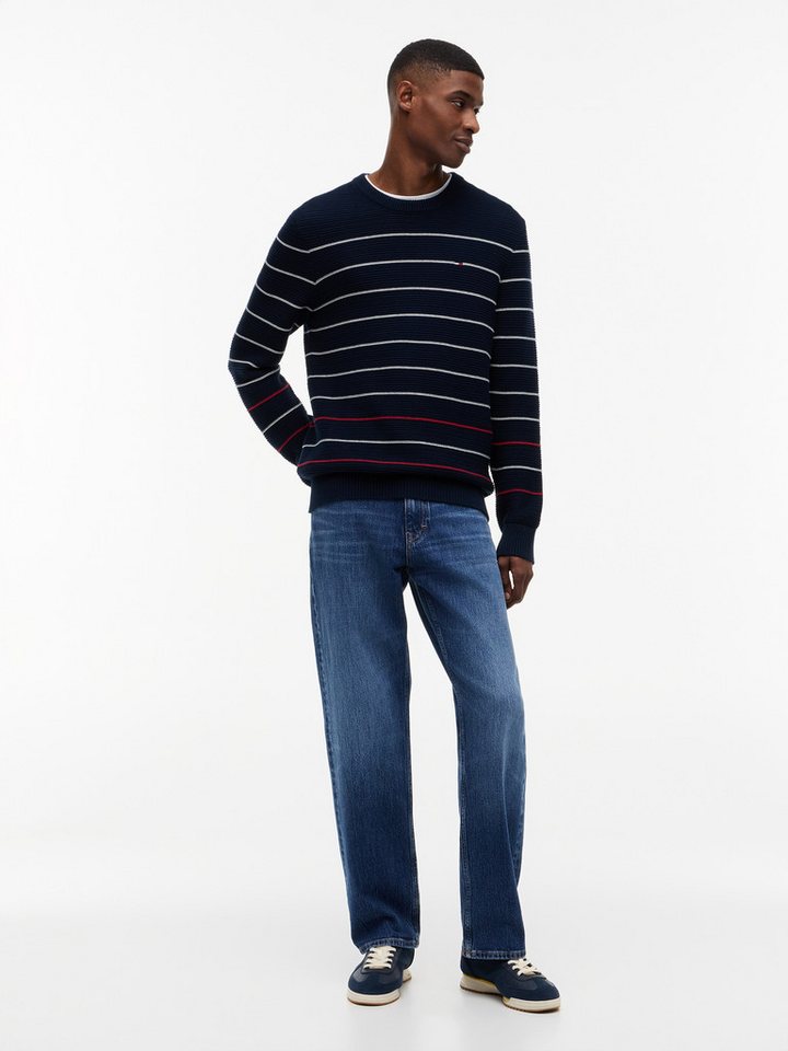 Tommy Jeans Strickpullover TJM SLIM STRIPE SWEATER – Bild 4 von 5