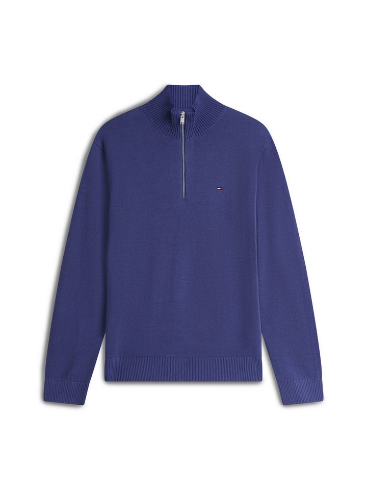 Tommy Jeans Strickpullover TJM SLM ESS LIGHT ¼ ZIP SWTR EXT Mit Rundhalsausschnitt – Bild 5 von 5